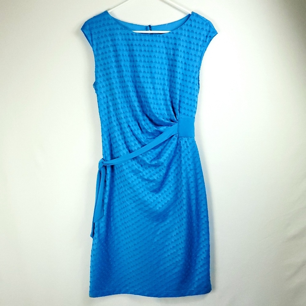 Connected Apparel Side Tie Dress
